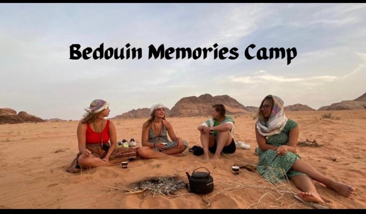 לינה וארוחת בוקר וואדי רם Bedouin Memories Camp מראה חיצוני תמונה